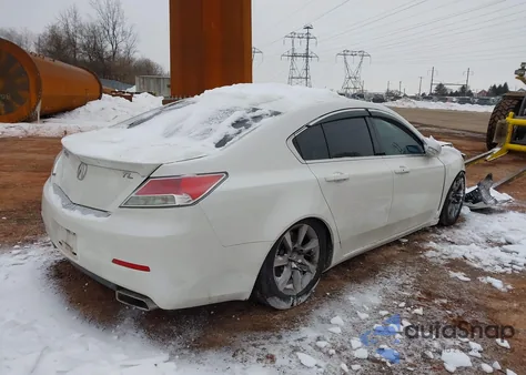 2012 Acura Tl 3.5 z USA, uszkodzony, nr VIN 19UUA8F57CA017166